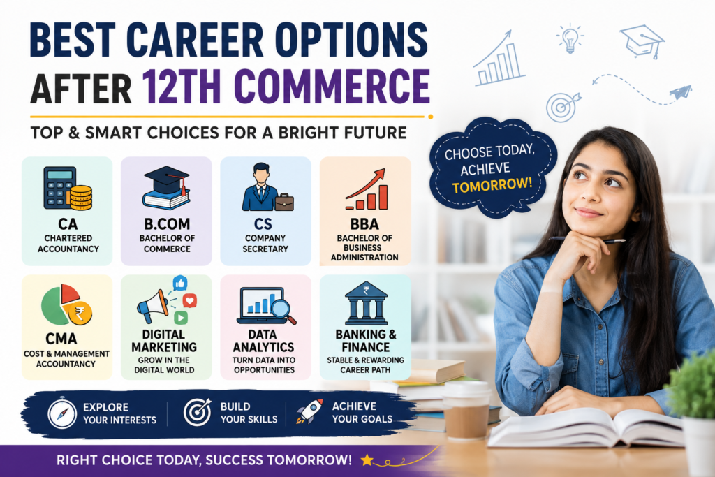 Best Career Options After 12th Commerce 