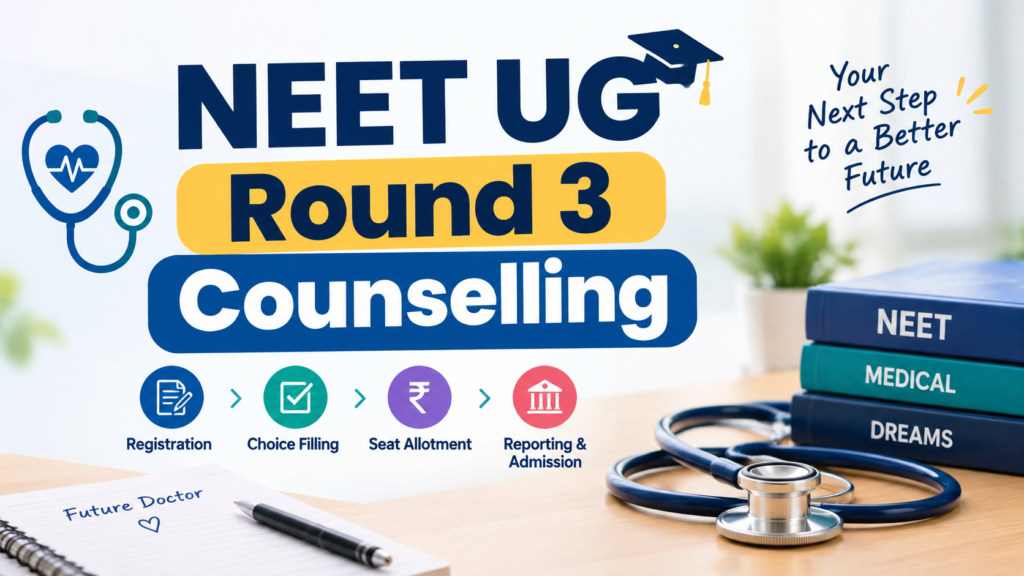 NEET UG Counselling 2026 Round 3