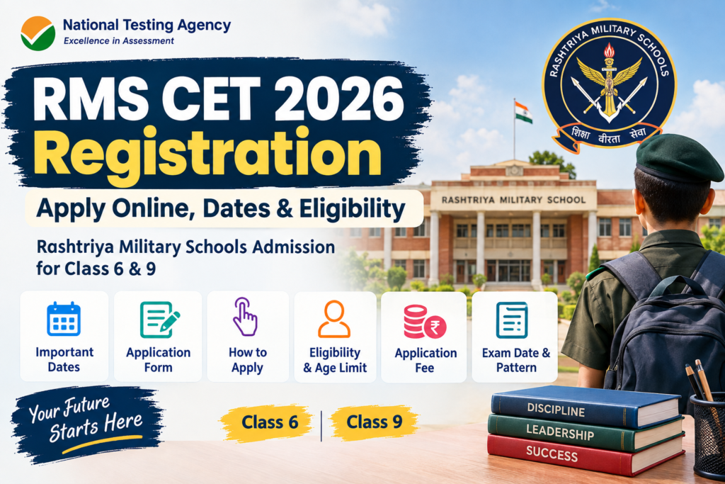 RMS CET 2026 Registration
