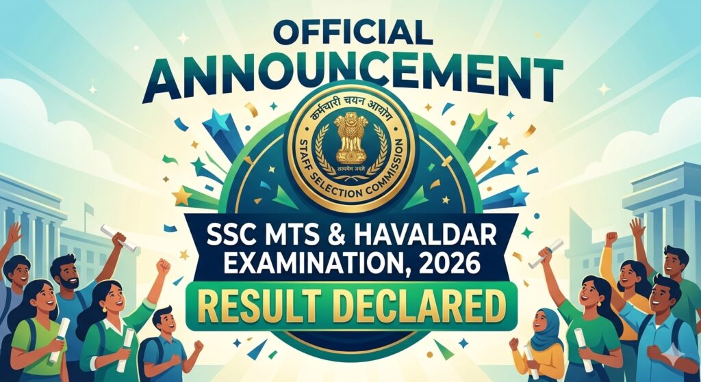 SSC MTS Result 2026